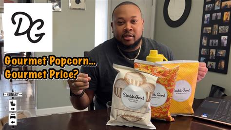 Is Double Good Popcorn Worth Double The Price?! - YouTube