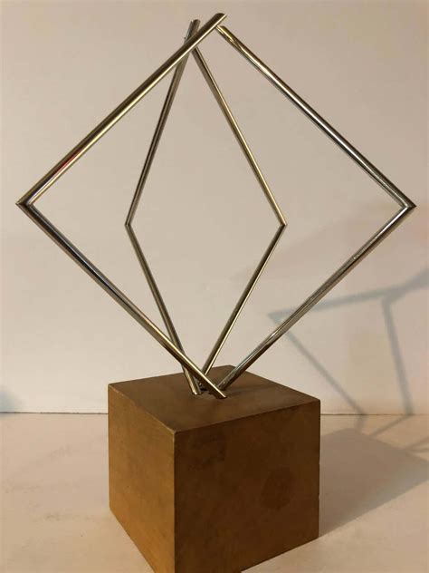 Yaacov Agam - Rare Israeli Agam Sculpture Steel Wood 'From Lines to ...