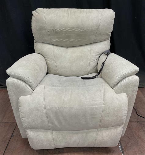 Lot - La-Z-Boy Upholstered Electric Recliner