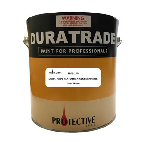 8302 Duratrade Alkyd High Gloss Enamel – Protective Paints