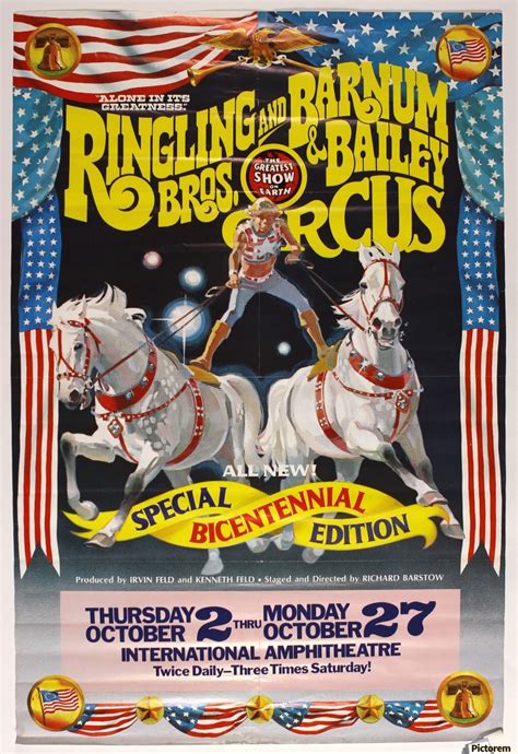 Ringling Bros and Barnum with Bailey Circus - The Greatest Show on Earth Poster Collection ...