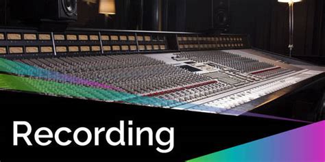 Recording Gear – Home Studio Connection