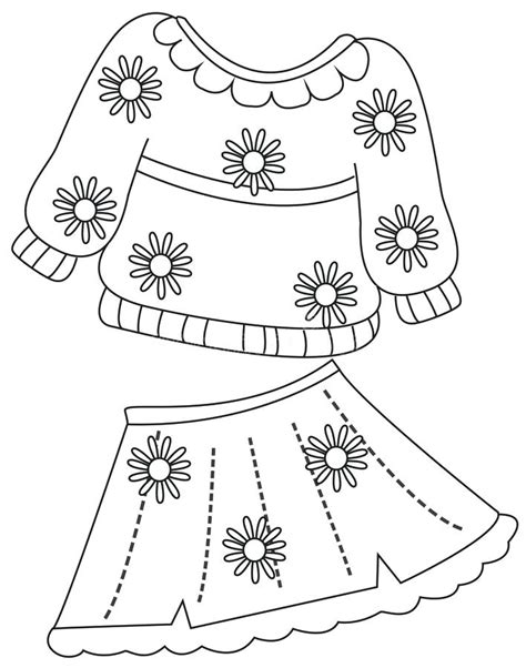 Baby Clothes Coloring Pages at GetColorings.com | Free printable colorings pages to print and color