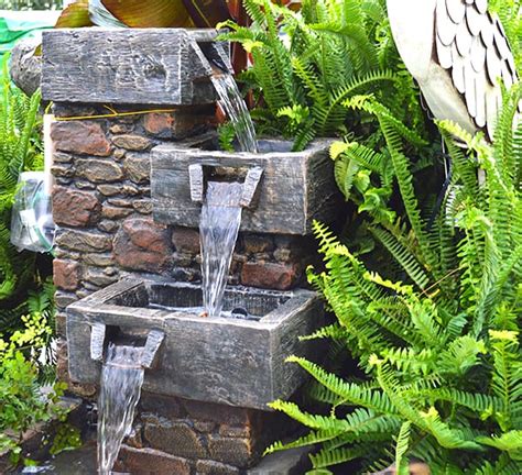Lightweight Outdoor Water Fountains - Outdoor Lighting Ideas