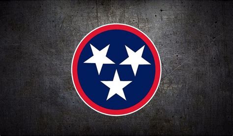 Tennessee Tri Star state flag 4'' vinyl car sticker decal buy 1 get 1 free | eBay | Vinyl car ...