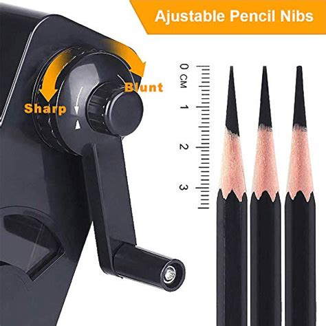 Long Point Pencil Sharpener, Art Pencil Sharpeners, Charcoal Pencil Sharpener for Artists ...