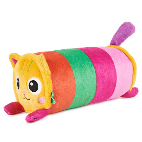 Buy Gabby's Dollhouse, 8-inch Pillow Cat Purr-ific Plush Toy, Kids Toys for Ages 3 and up Online ...