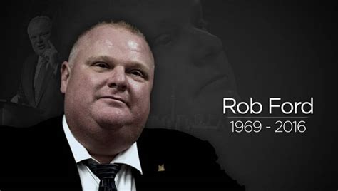 Rob Ford Dead: Canadians share their condolences on social media ...