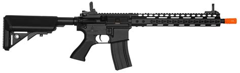 Lancer Tactical M4 Carbine Airsoft AEG Rifle, Black | Airsoft Station