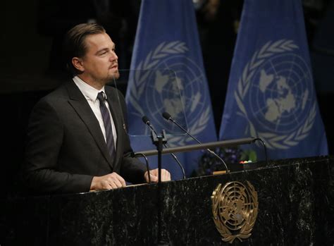 Earth Day 2016: Leonardo DiCaprio Delivers Powerful Climate Change Speech At UN