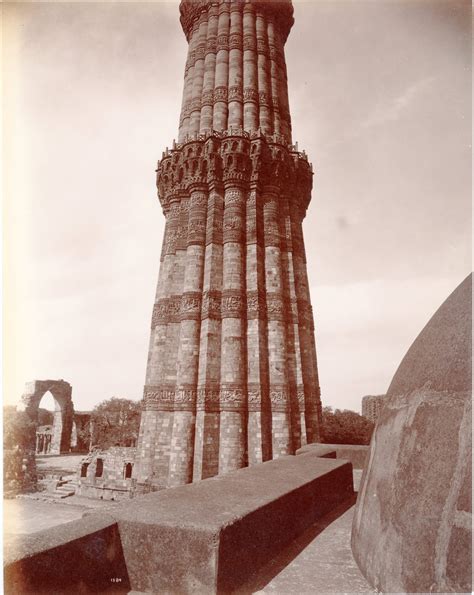 [Photo.13/(021)] The Qutb Minar, Delhi - Royal Asiatic Society Online ...