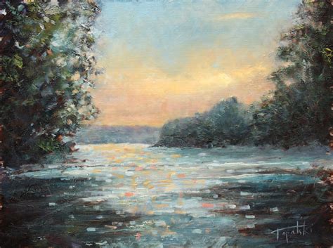 Discovering River - Oil Painting - Fine Arts Gallery - Original fine Art Oil Paintings ...