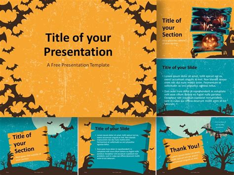Spooky Slides Template