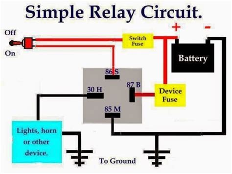 Relay Wiring Diagram 5 Pole