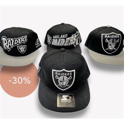 RAIDERS BIG LOGO COLLECTION CAP | Shopee Philippines