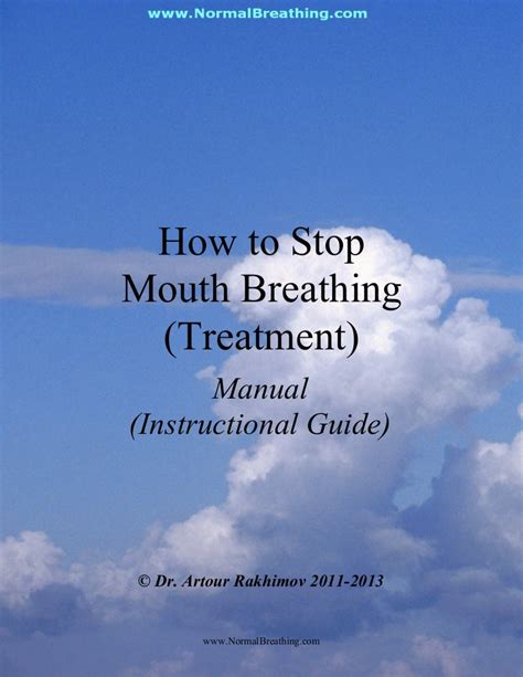 How To Prevent Mouth Breathing: Mouth Breathing Treatment Guide