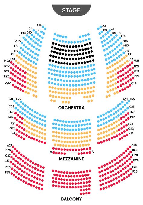 Imperial Palace Theater Seating Chart | Two Birds Home