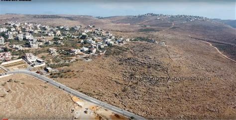 بلدة شقبا - تصوير جوي ----- Shuqba Town in Ramallah District ...