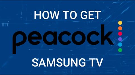 Get Peacock on my Samsung Smart TV - Step By Step Instructions - YouTube