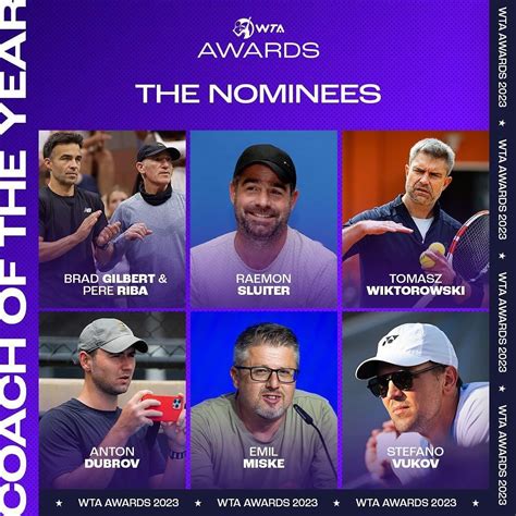 2023 WTA Award Nominations 🏆 : r/tennis