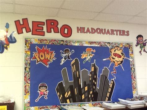 56 best Super Hero Bulletin Board Ideas images on Pinterest