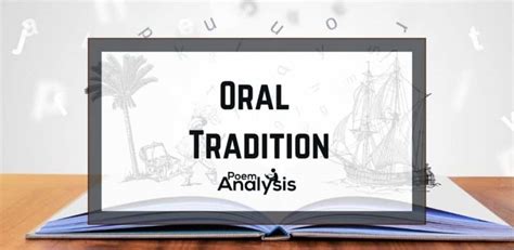 Oral Tradition Definition and Examples - Poem Analysis