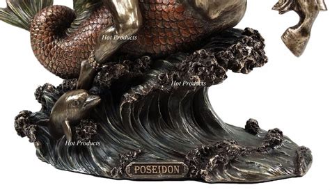 Poseidon on Hippocampus Horse GREEK MYTHOLOGY God of Sea - Etsy