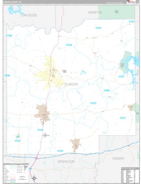 Dubois County, IN Maps