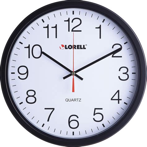 HOME :: Office Supplies :: General Supplies :: Clocks :: Wall Clocks :: Lorell 12-1/2" Slimline ...