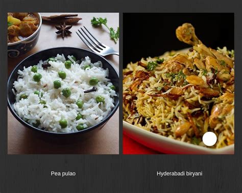 Biryani or pulao? what is the difference between biryani or pulao?