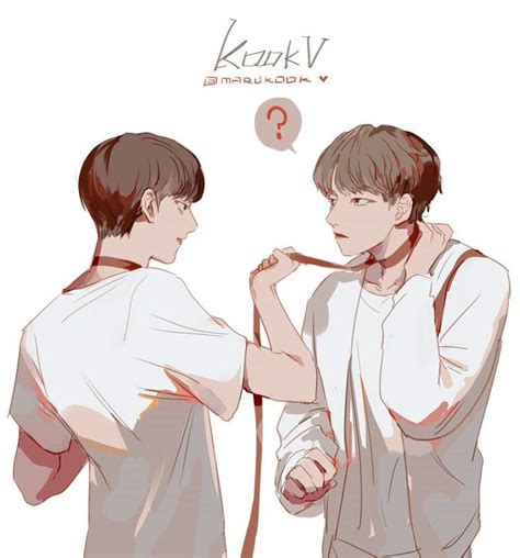 [KookV/KookTae][1]Picture of KookTae | Vkook fanart, Fan art, Taekook