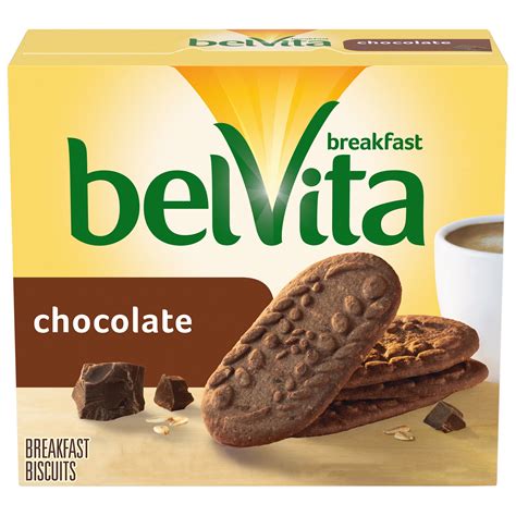 belVita Chocolate Breakfast Biscuits, 5 Packs (4 Biscuits Per Pack) - Walmart.com - Walmart.com