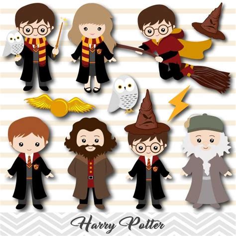 Harry Potter Digital Clipart, Harry Potter Clip Art, 00090 | Harry potter clip art, Harry potter ...