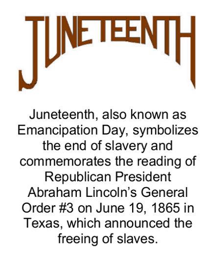 Juneteenth Day | Black history quotes, African american history facts ...