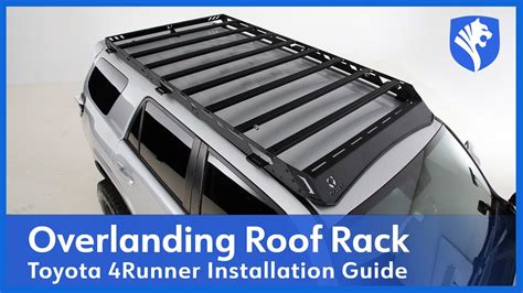 NO DRILLING required 4Runner Roof Rack? Installation Guide | Tyger Auto - YouTube