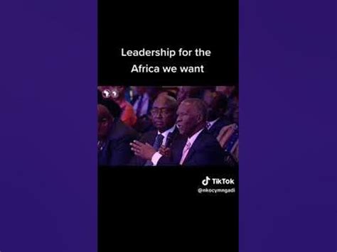 thabo mbeki powerful speech about the need for change of leadership ...