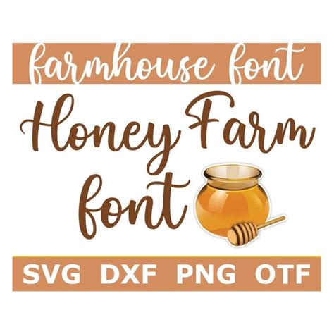 Farmhouse Font SVG OTF, Farmhouse Font Alphabet, Script Fon - Inspire ...