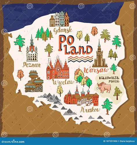 Map Of Poland For Kids - Map Of Counties Around London