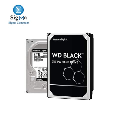 WD Black 2TB Performance Desktop Hard Disk Drive - 7200 RPM SATA 6Gb/s 64MB Cache 3.5 Inch ...