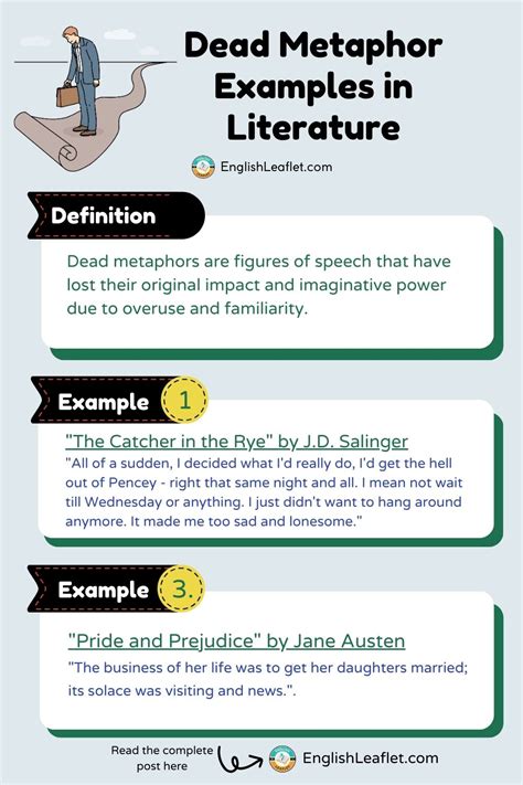 What Is Dead Metaphor? 6 Examples in Literature - EnglishLeaflet