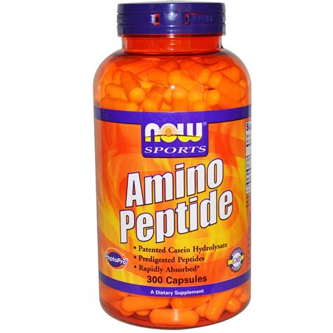 Now Foods, Sports, Amino Peptide, 300 Capsules - iHerb