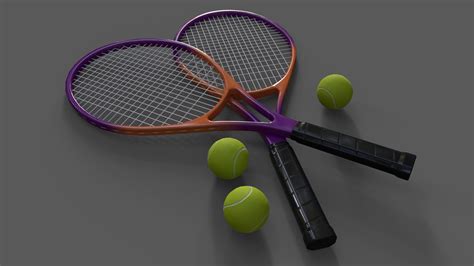 Modular Outdoor Tennis Court - 3D Model by PBR Cool