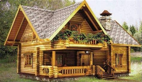 Love the exterior design of this log cabin!! (With images) | Small log cabin, Cottage house ...