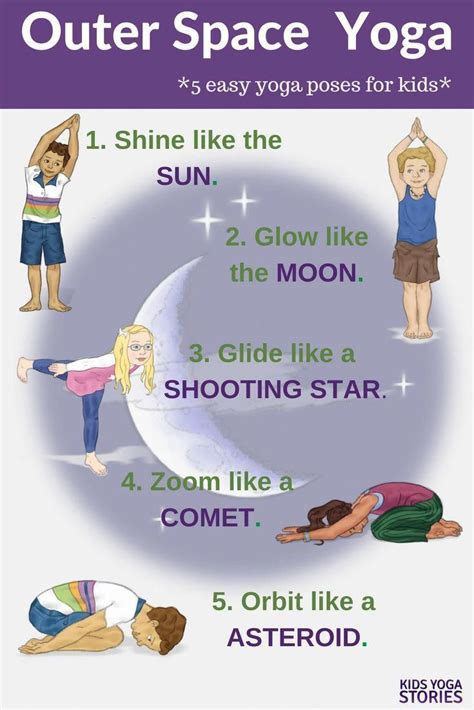 Outer Space Yoga and Book ideas! Learn about the solar system through children's books and yoga ...