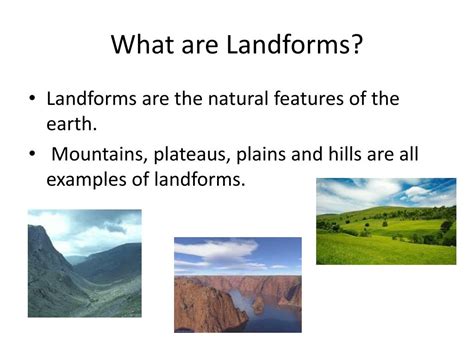 PPT - Landforms and Weathering PowerPoint Presentation, free download ...