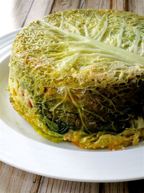 Stuffed Cabbage Cake - Proud Italian Cook