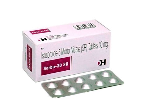 Isosorbide Mononitrate (30mg) at Rs 161.00/box | Faridabad | ID ...