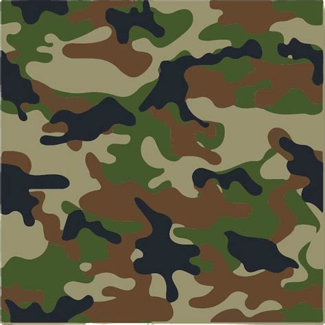 Camuflaje verde camuflaje sin costuras Jungle Ejército | Etsy