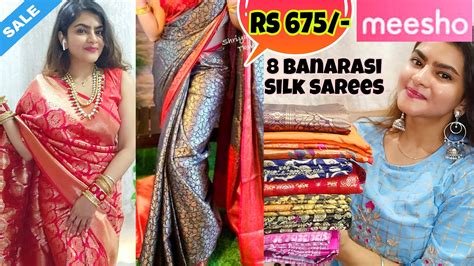 Meesho Online Shopping Linen Sarees at Barbara Stuckey blog