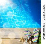 Summer Holiday Beach Accessories Free Stock Photo - Public Domain Pictures